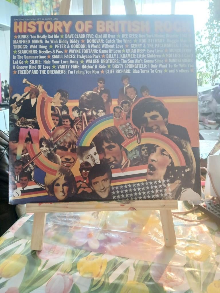 History of British Rock - Diverse Artiesten LP, Gebruikt, Ophalen of Verzenden, Complilatie, 12 inch