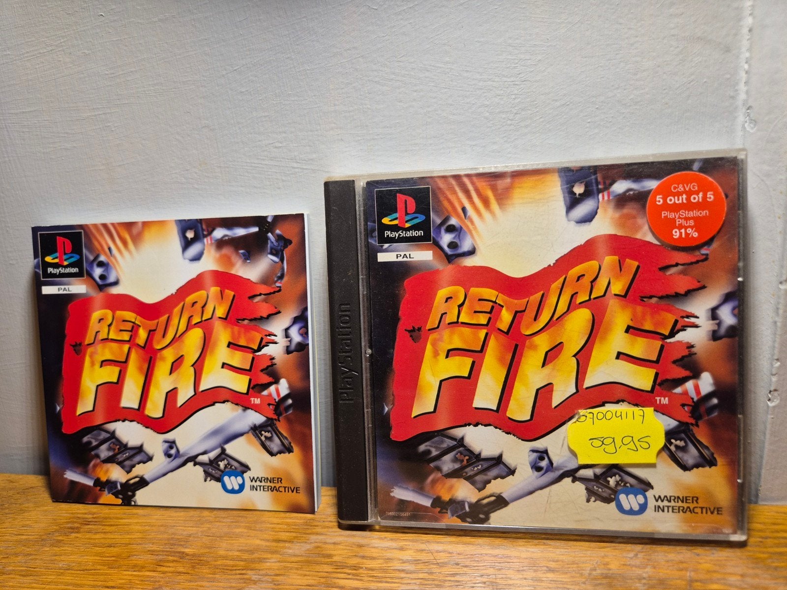 Return Fire ps1, Spelcomputers en Games, Avontuur en Actie, 1 speler, Ophalen of Verzenden, Zo goed als nieuw