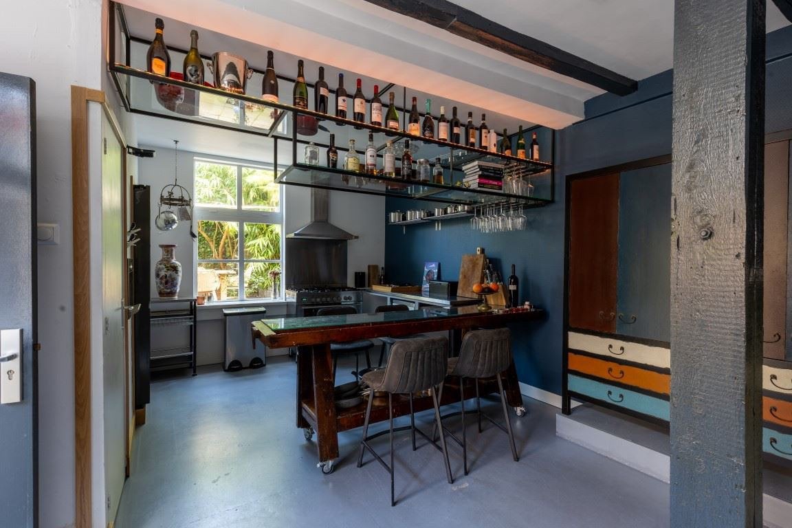 Keuken of bar rek plafond, Ophalen, Zo goed als nieuw