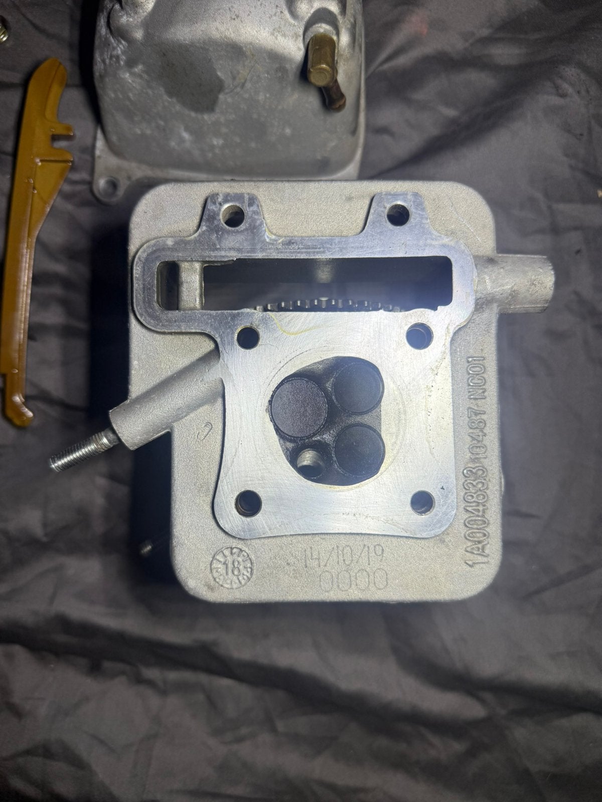 Cilinderkop set piaggio zip/vespa euro 4 4t 3V iget E4 net, Overige modellen, Ophalen of Verzenden, Zo goed als nieuw, Benzine