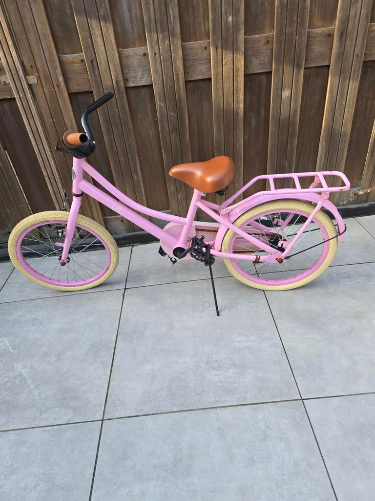 Roze kinderfiets, Ophalen of Verzenden, Gebruikt, 16 tot 20 inch