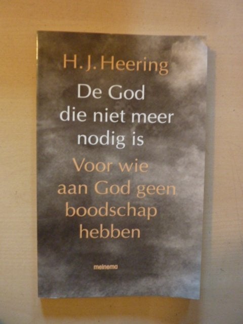 H. J. Heering - De God die niet meer nodig is, Verzenden, Zo goed als nieuw