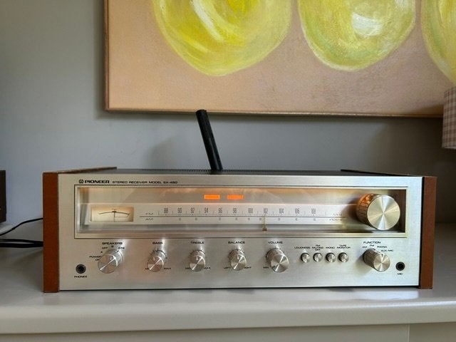 Pioneer Versterker Receiver model SX-450, Audio, Tv en Foto, Versterkers en Receivers, Ophalen, Gebruikt, Pioneer, Minder dan 60 watt