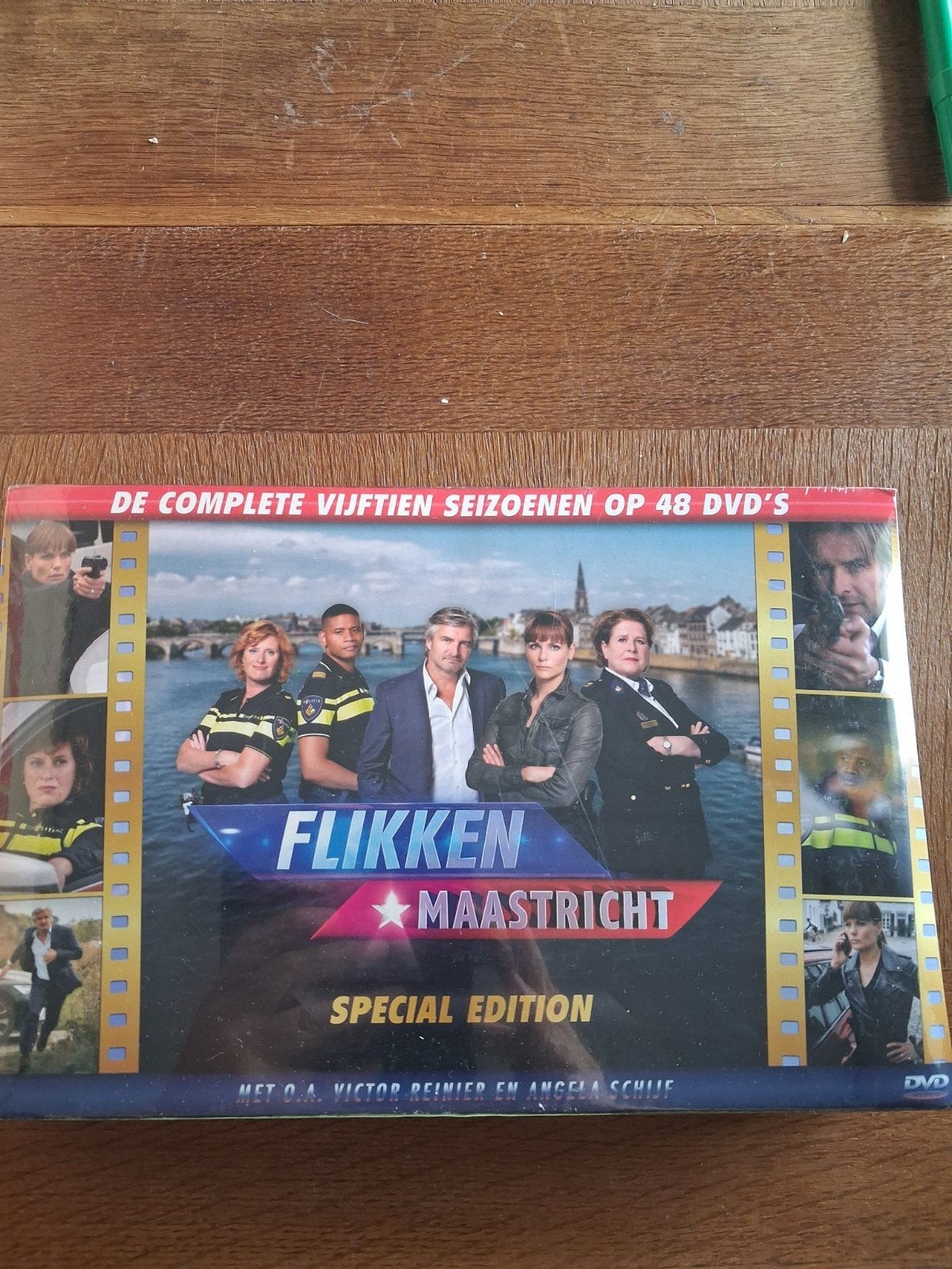 Flikken Maastricht - Complete Serie (15 Seizoenen) op DVD, Cd's en Dvd's, Misdaad, Speciale editie, Nederlands, Zo goed als nieuw