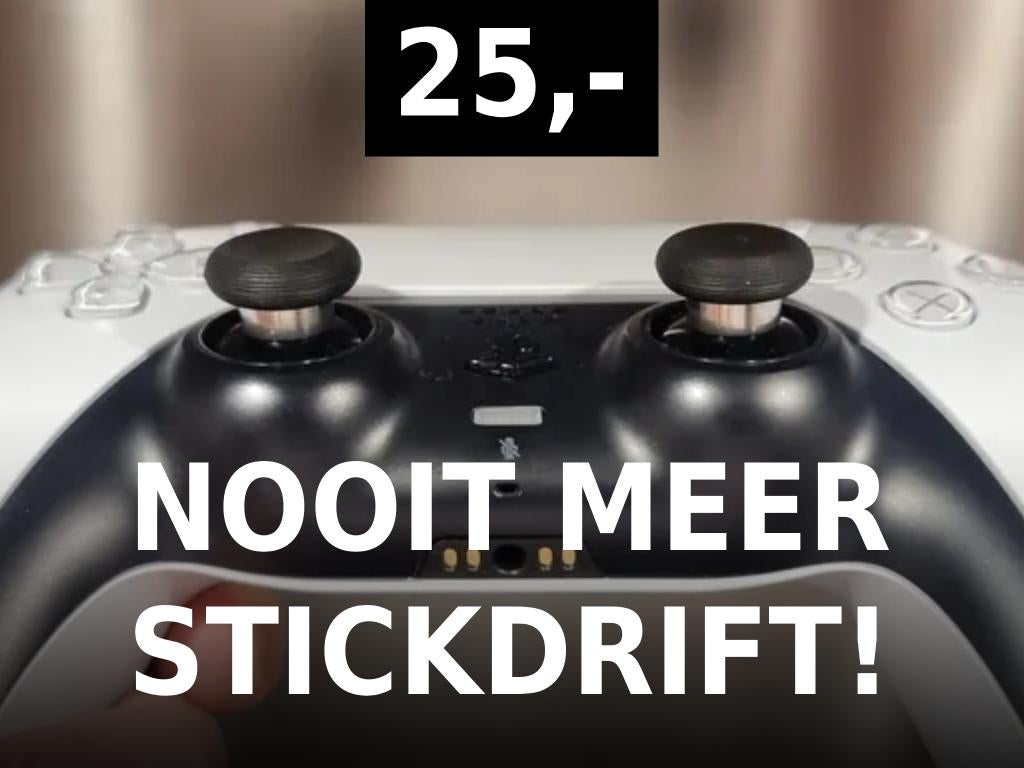 PS5 Stick Drift Reparatie €25,- | Permanent Opgelost (TMR), No cure no pay