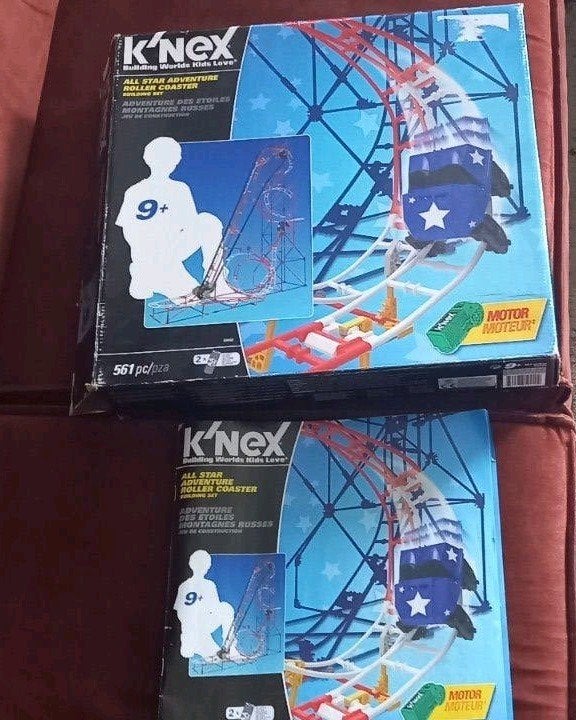 K'Nex All Star Adventure Roller Coaster, Kinderen en Baby's, Ophalen, Zo goed als nieuw, K'nex