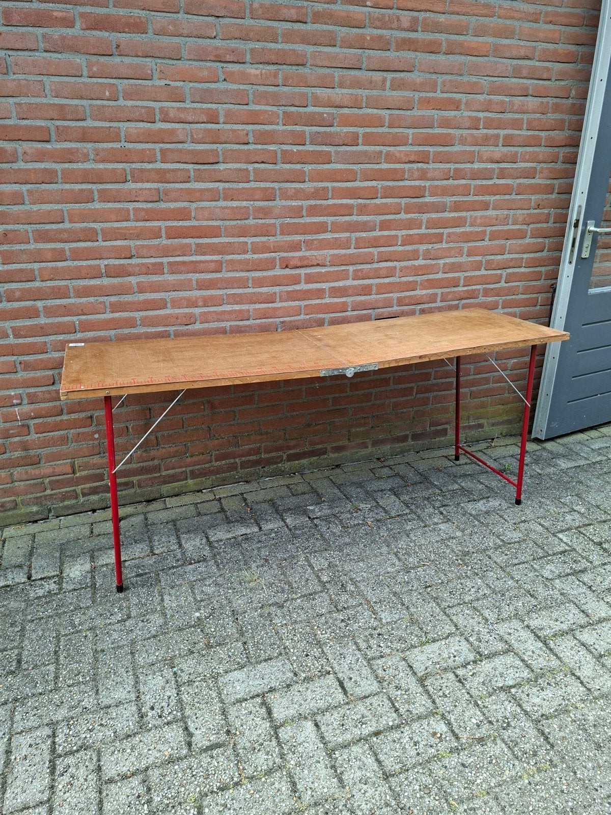 Grote behangtafel 179 x 59 cm, Ophalen, By-henk.nl, Info@by-henk.nl, Gerrit mouwweg 91 8075AH Elspeet