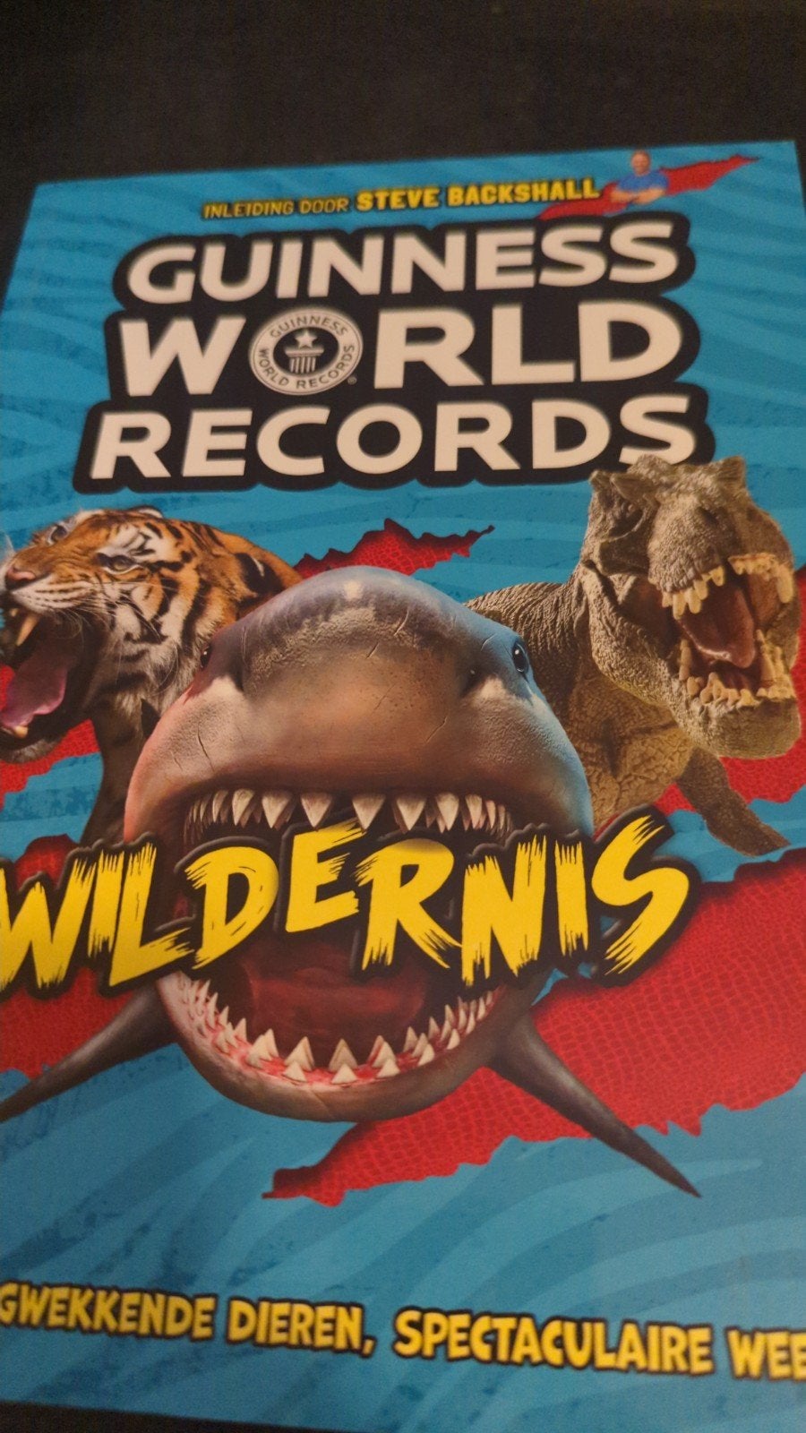 Guinness World Records Wildernis Boek, Ophalen of Verzenden, Gelezen, Steve Backshall (inleiding)
