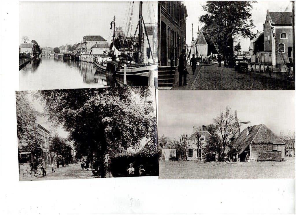 Oude ansichtkaarten van Nederlandse stadsgezichten, Verzenden, Voor 1920, Ongelopen, Zuid-Holland