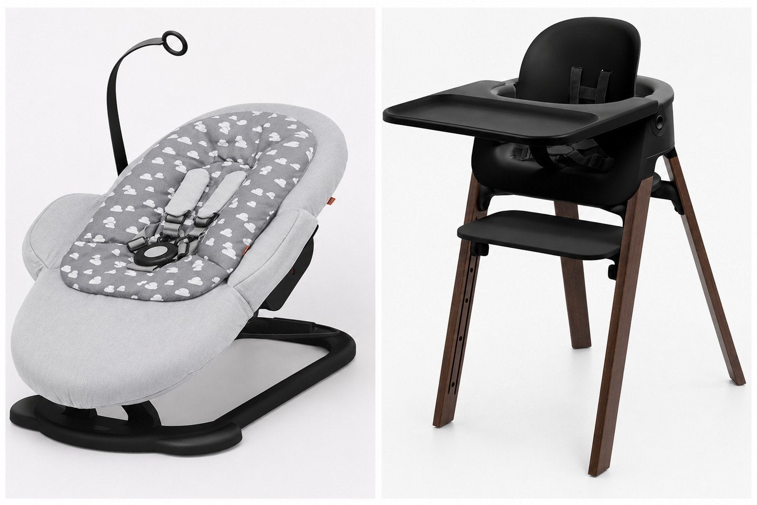 Stokke Steps kinderstoel met wipstoel, Ophalen of Verzenden, Zo goed als nieuw, Meegroeistoel, Gordel(s)