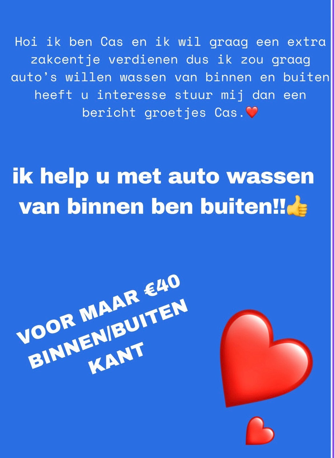Auto wassen, Ophalen of Verzenden