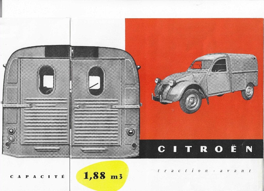 Kleurfolder Citroen 2PK, Diverse, Ophalen of Verzenden, Zo goed als nieuw, Citroën