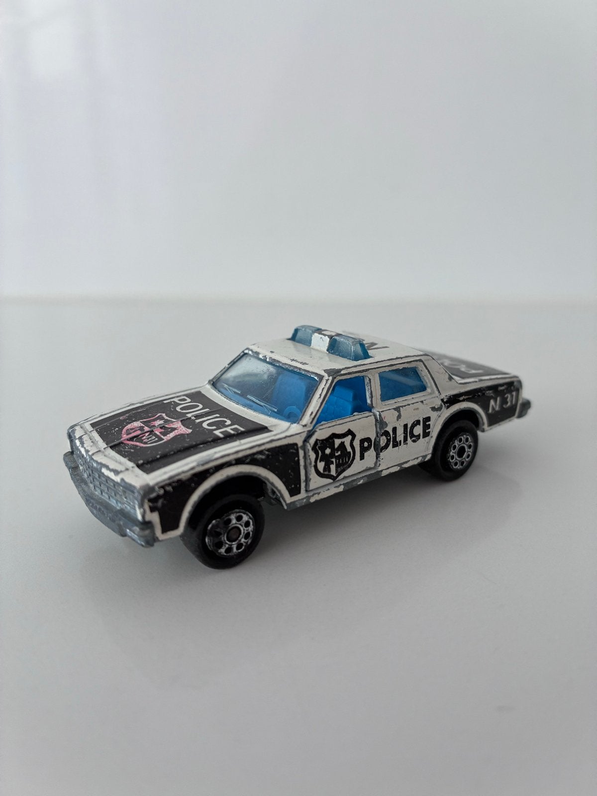 Majorette Chevrolet Impala Politieauto N 31 - Vintage Speelg, Ophalen of Verzenden, Gebruikt