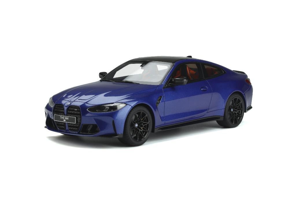 BMW M4 Coupe Competition Portimao Blauw 2021 GT Spirit GT851, Overige merken, Auto, Verzenden, Z Models 2 rue de l'Ecusson sales@solido.com
