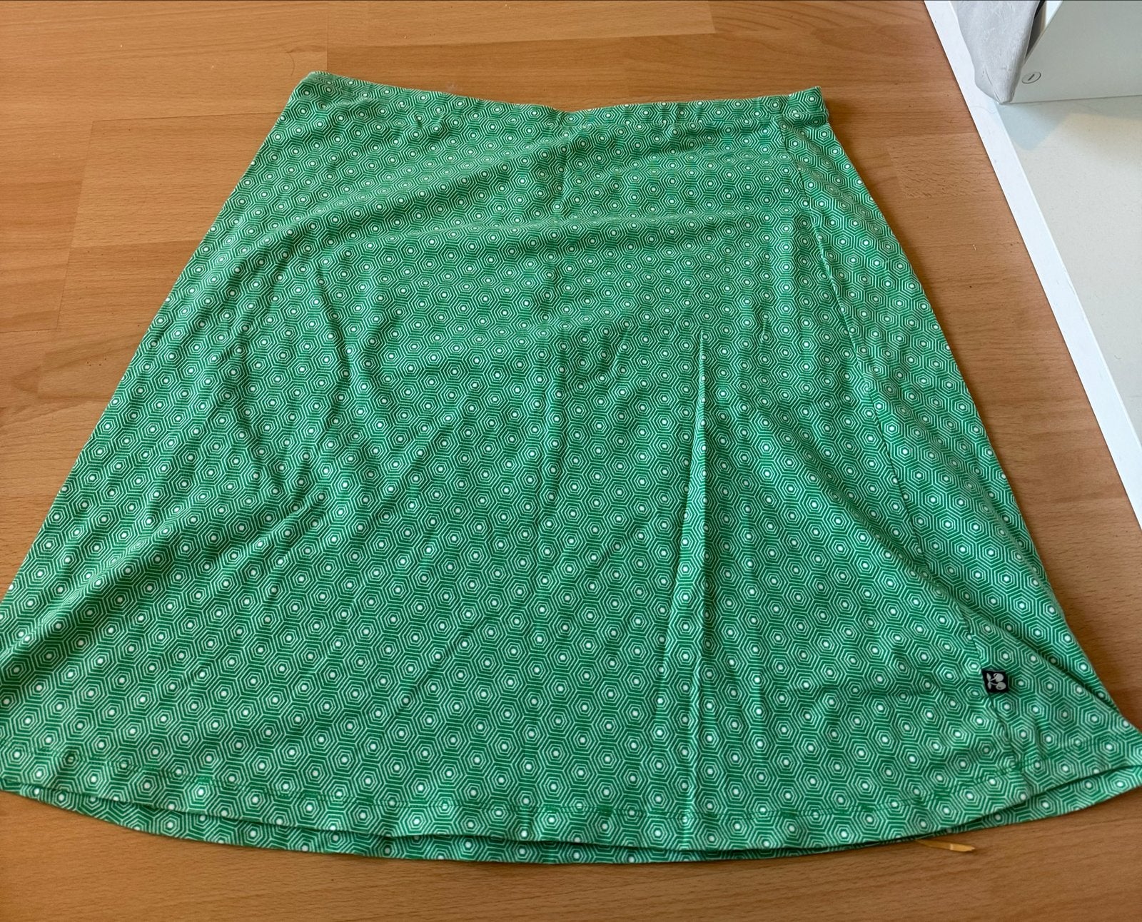Vrolijk groen rokje van Froy & Dind, maat L/XL, Maat 46/48 (XL) of groter, Ophalen of Verzenden, Gedragen, Boven de knie