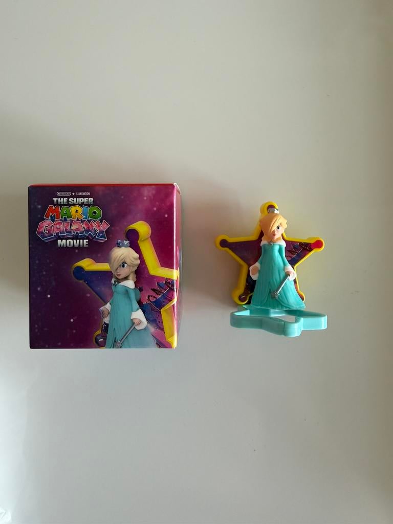 Rosalina figuur - Mario Galaxy Movie Happy Meal, Ophalen of Verzenden, Nieuw