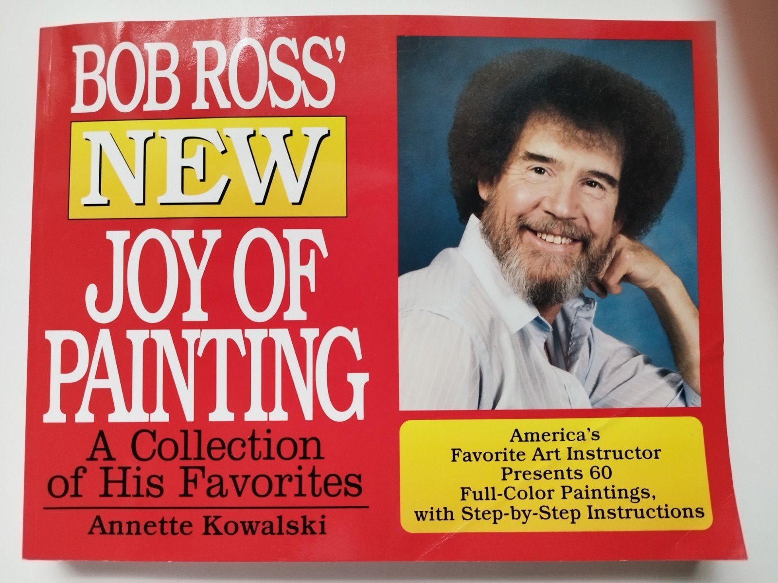 Bob Ross' New Joy of Painting Cursusboek Schilderen, Gelezen, Annette Kowalski, Robert H. Ross, Ophalen of Verzenden, Tekenen en Schilderen