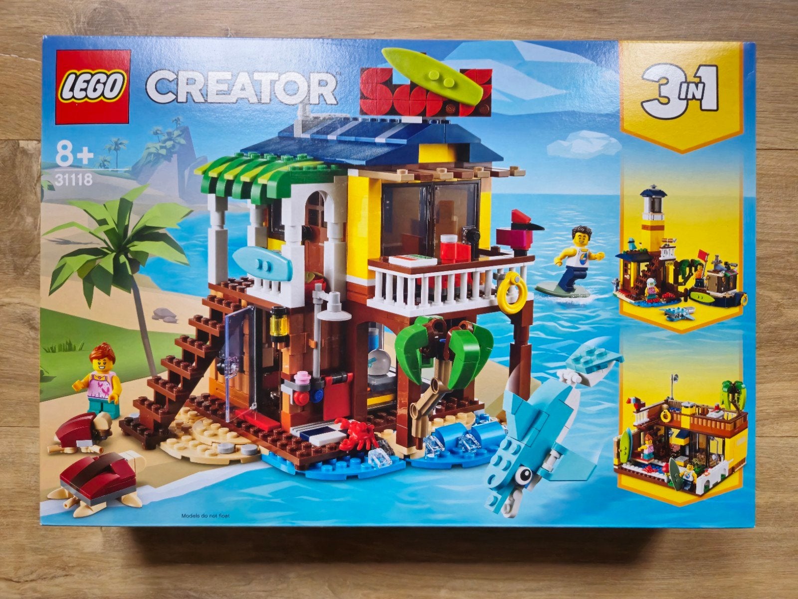 Nieuw in sealed box: Lego Creator Surfer Strandhuis 31118, Nieuw, Ophalen of Verzenden, Compleet, Lego