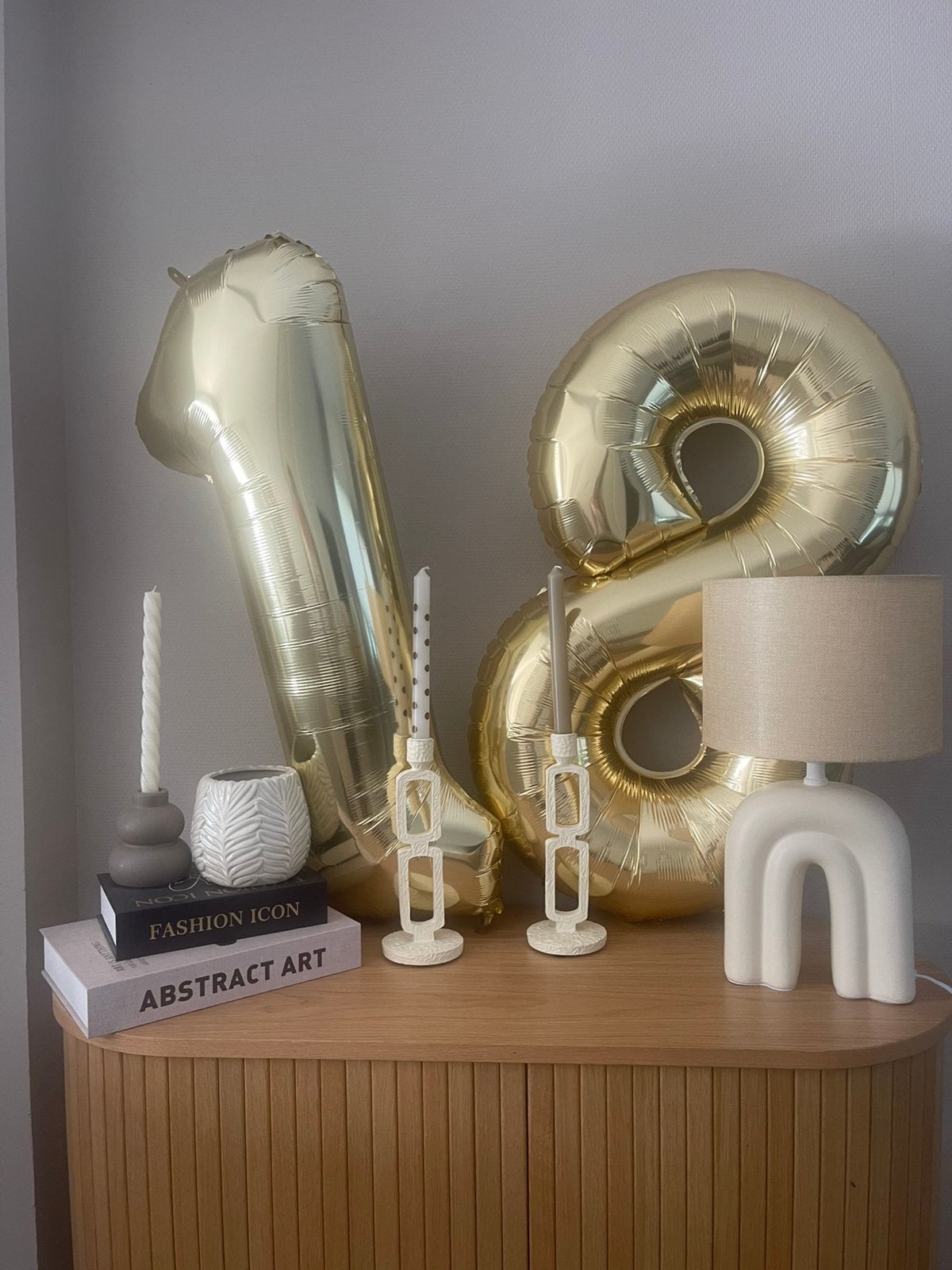 Ballonnen nr 18 groot, Ophalen, Zo goed als nieuw, Versiering, Verjaardag