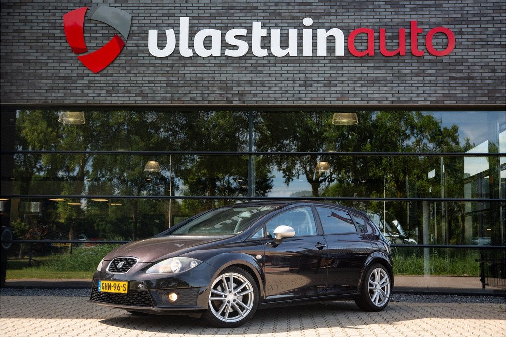 SEAT Leon 2.0 TFSI FR , Cruise control Automaat, Stoelverwar, Auto's, Seat, Euro 5, Gebruikt, Zwart, 4 cilinders