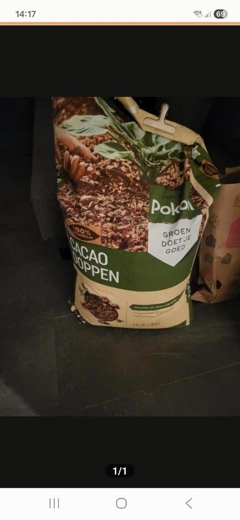 CACAODOPPEN VOLLE ZAK, Ophalen, Cacaodoppen