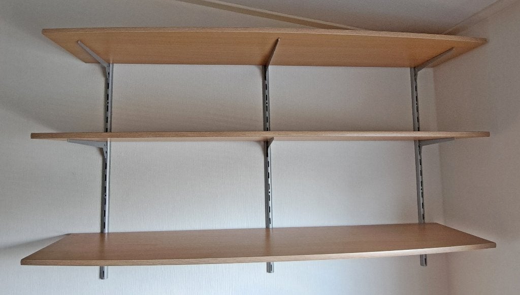 Boekenplank + 2 kastjes, Ophalen, Gebruikt