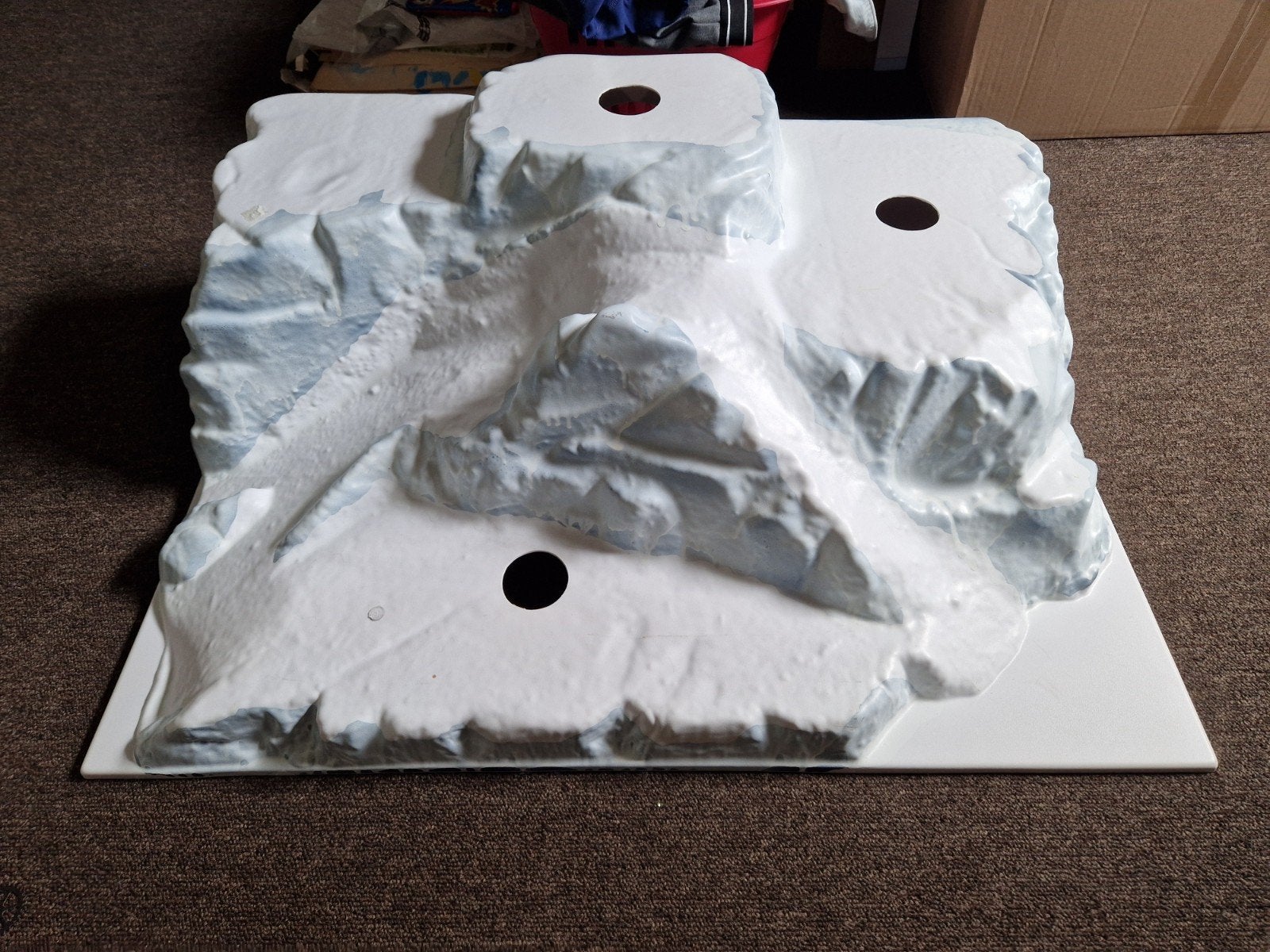 Speelset ijswereld/berglandschap, Ophalen, Gebruikt