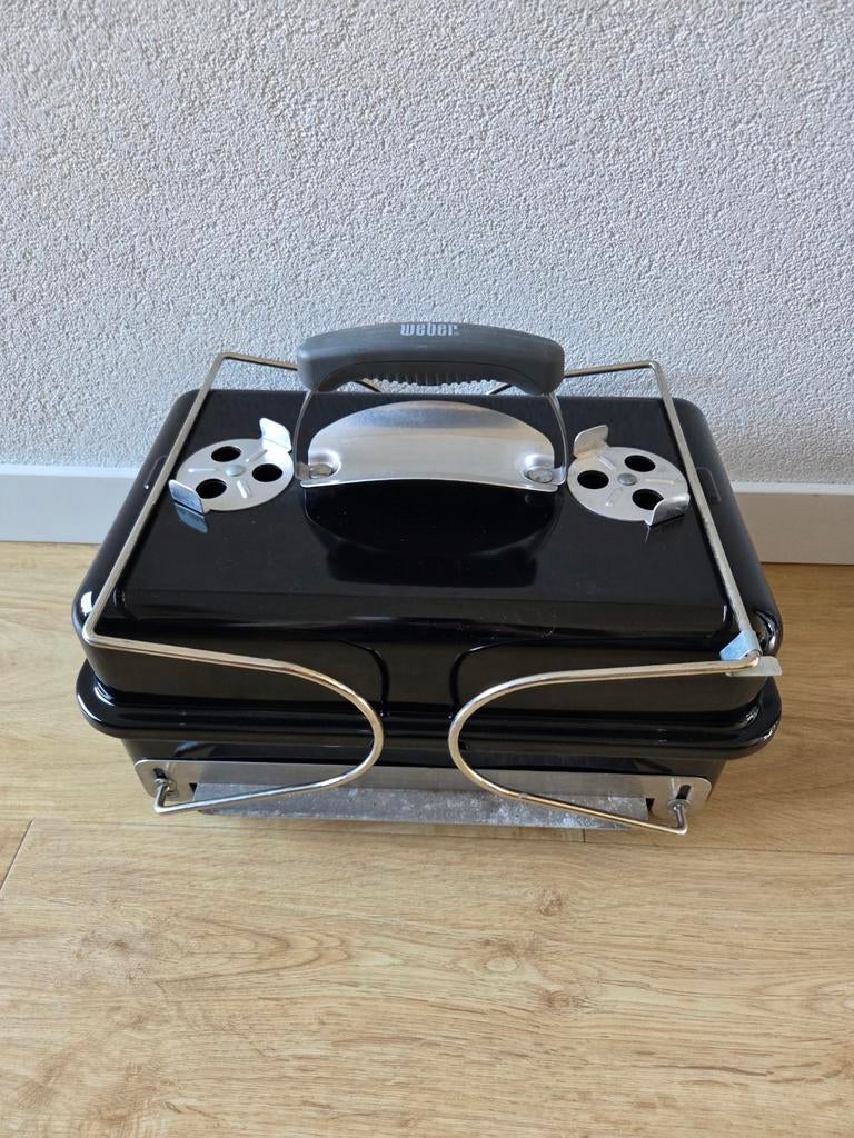 Weber Go-Anywhere Houtskoolbarbecue - Draagbaar & Compact, Tuin en Terras, Houtskoolbarbecues, Gebruikt, Ophalen of Verzenden