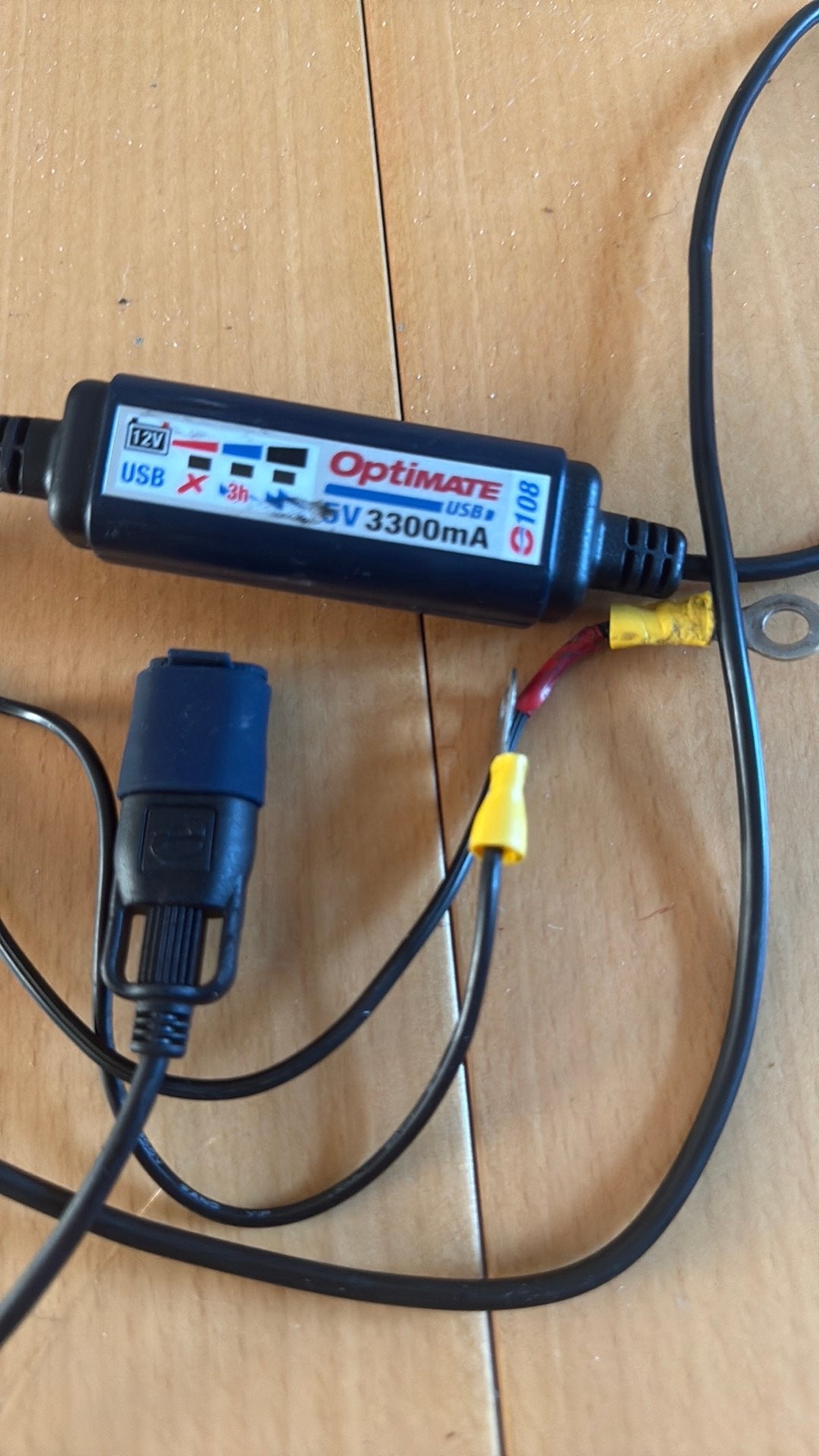 Optimate 108 usb A, Ophalen of Verzenden, Gebruikt