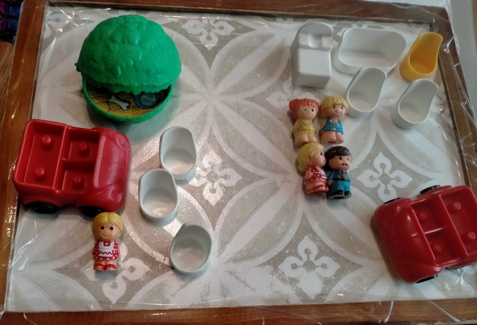 Onderdelen van het vintage Kenner boomhuis., Ophalen of Verzenden, Gebruikt, Overige typen