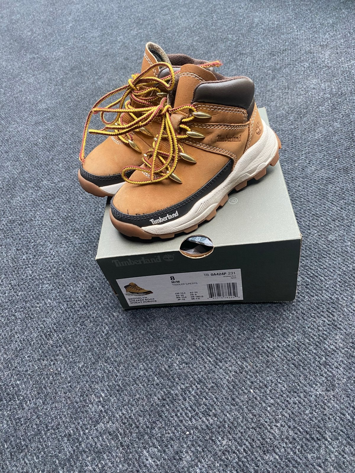 Timberland Brooklyn Hiker Boots - Maat 25, Ophalen of Verzenden, Nieuw, Jongen of Meisje, Laarzen