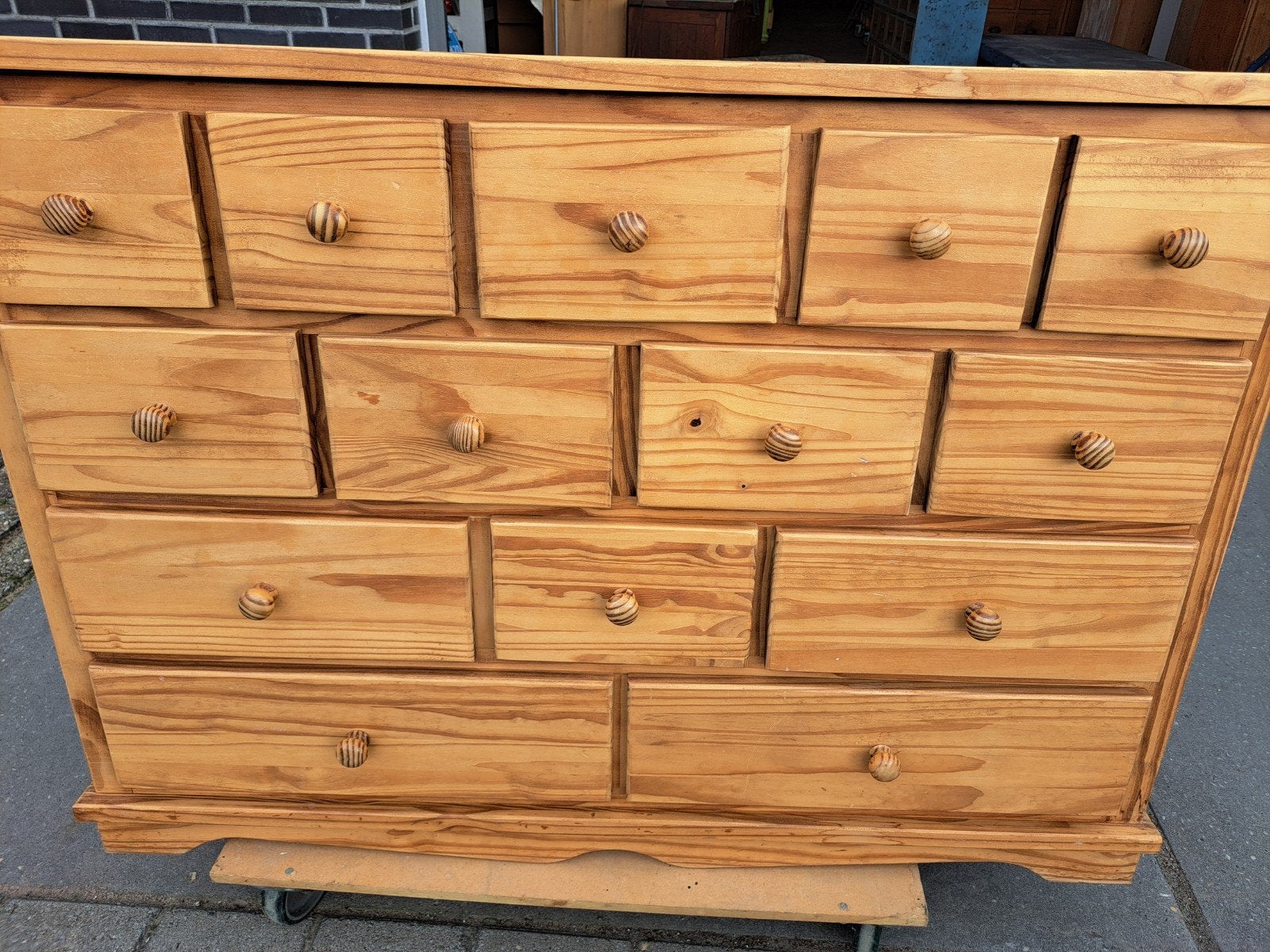 grenen ladekast commode 14 lades gratis bezorging regio, R.kooij65@gmail.com, Gebruikt, 100 tot 150 cm, 5 laden of meer