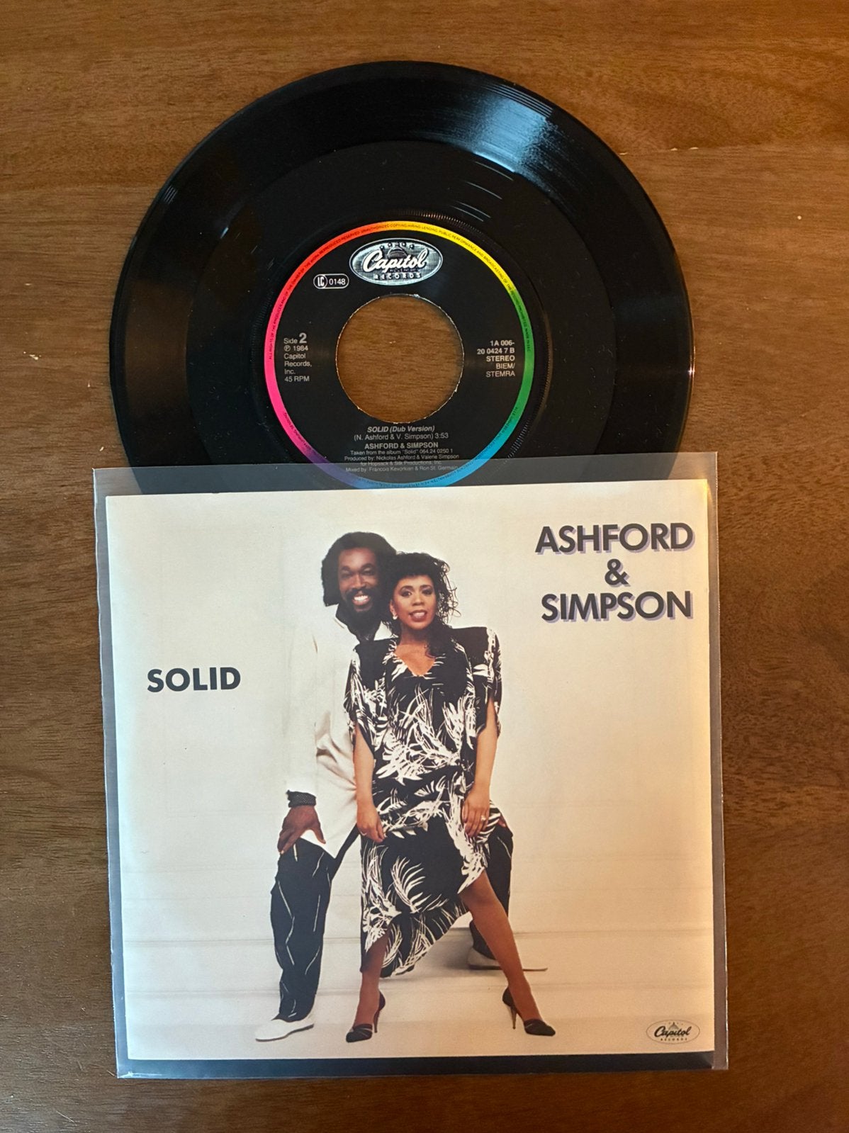Ashford & Simpson - Solid, Ophalen of Verzenden, 7 inch