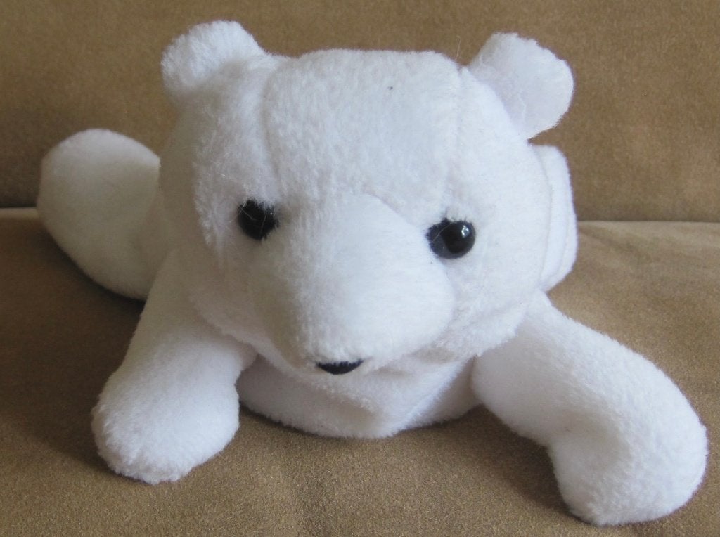 kleine knuffel van een ijsbeer, Overige merken, Overige karakters, Overige typen, Ophalen of Verzenden