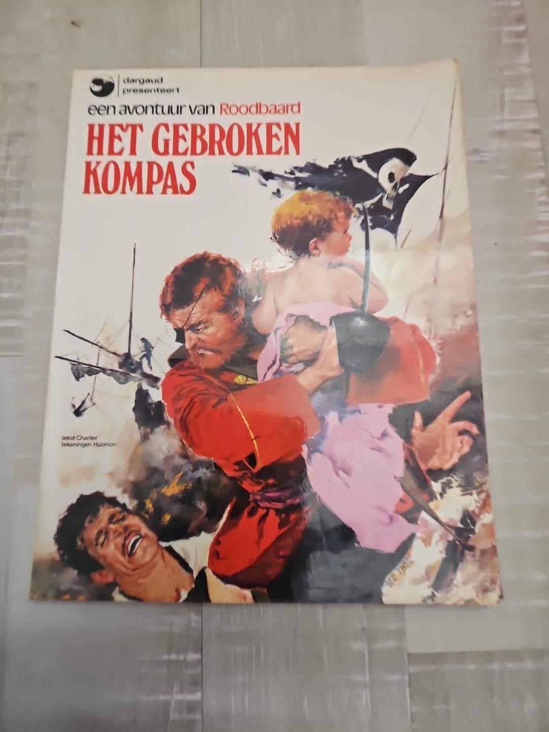 Roodbaard – Het gebroken kompas – Dargaud 1983 – nette staat, Ophalen of Verzenden, Gelezen