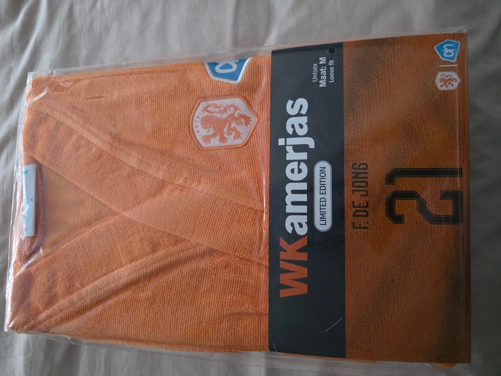 WKamerjas F. de Jong 21 Limited Edition Albert Heijn, Ophalen of Verzenden, Nieuw, Albert Heijn