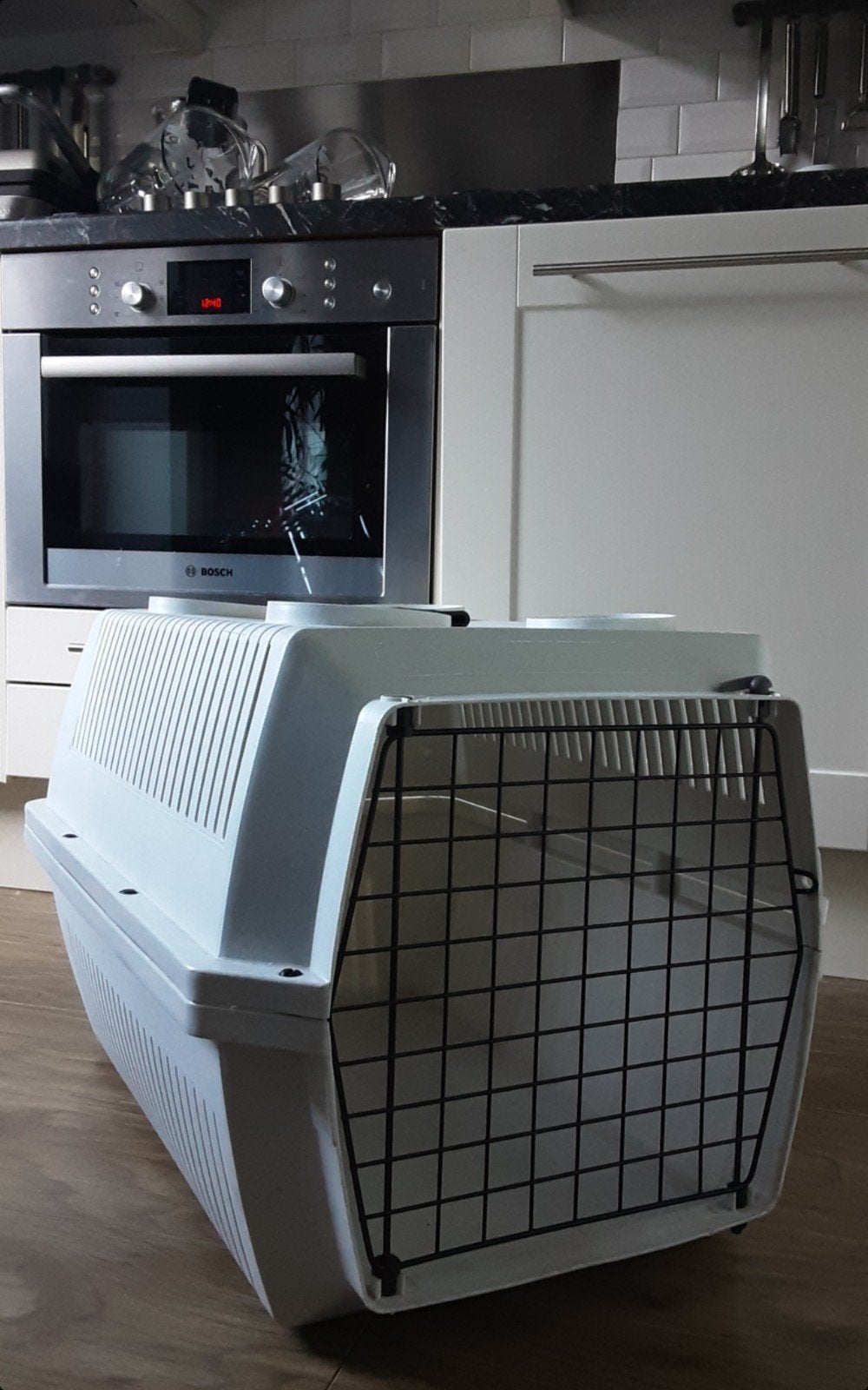 Pet Voyageur 400 transportbox reisbox bench kat of hond, Ophalen of Verzenden