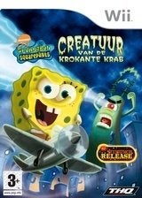 SpongeBob SquarePants: Creatuur van de Krokante Krab Wii, Spelcomputers en Games, Avontuur en Actie, 1 speler, Ophalen of Verzenden