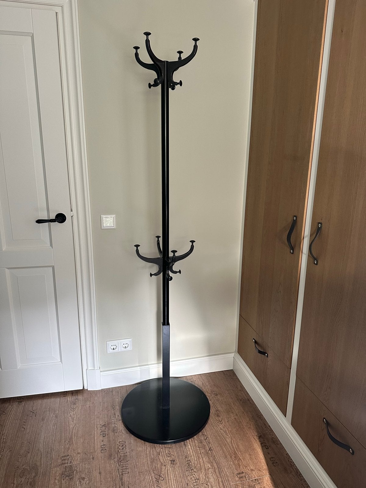 IKEA Hemnes staande kapstok - Zwart, Ophalen, Gebruikt, Metaal, Staande kapstok