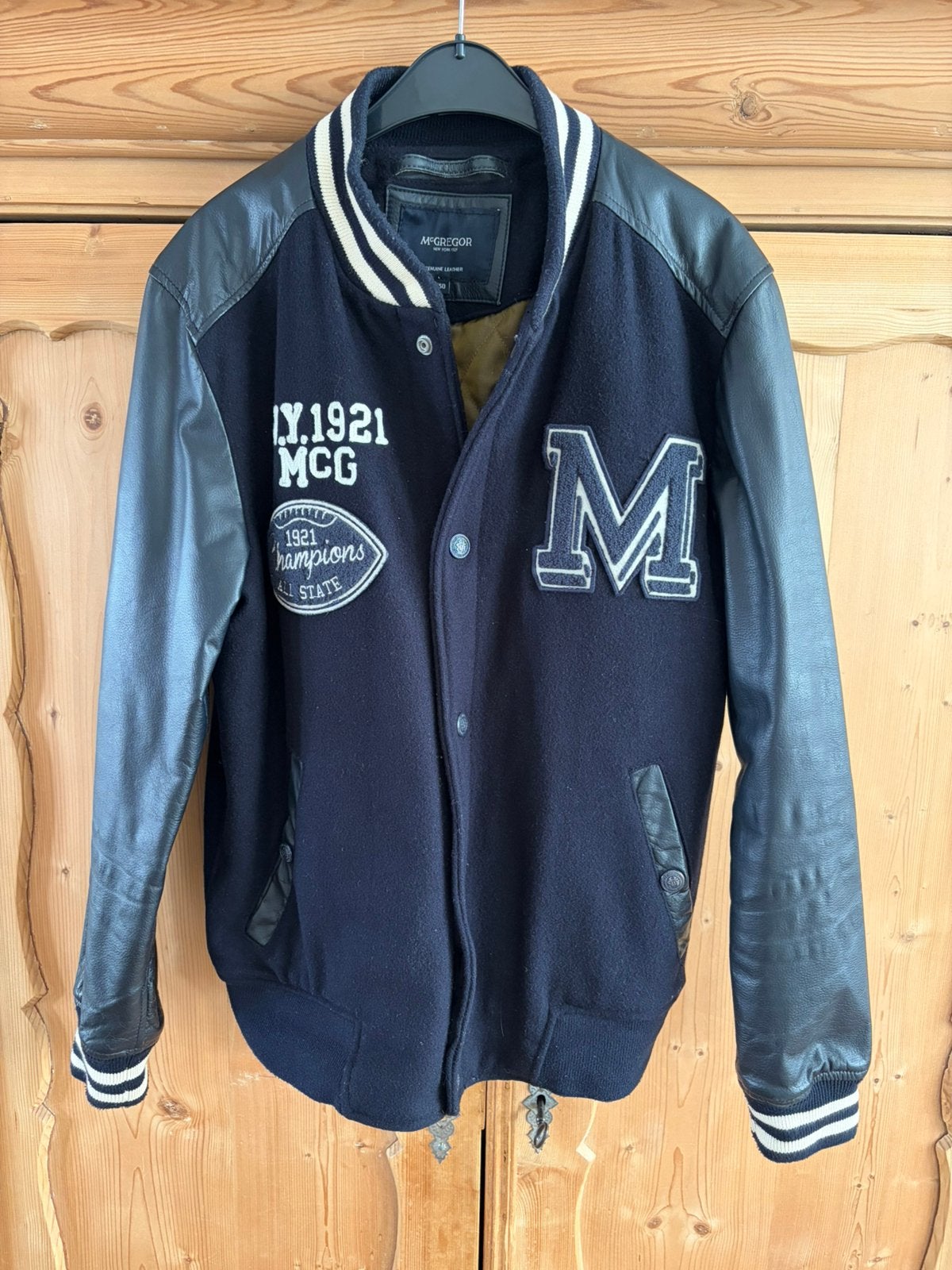 McGregor baseball jack maat 50, Kleding | Heren, Ophalen, Gedragen, Maat 48/50 (M), Blauw