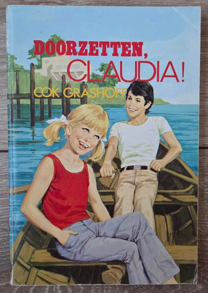 Cok Grashoff - Doorzetten, Claudia!, Fictie algemeen, Ophalen of Verzenden, Zo goed als nieuw, Cok Grashoff
