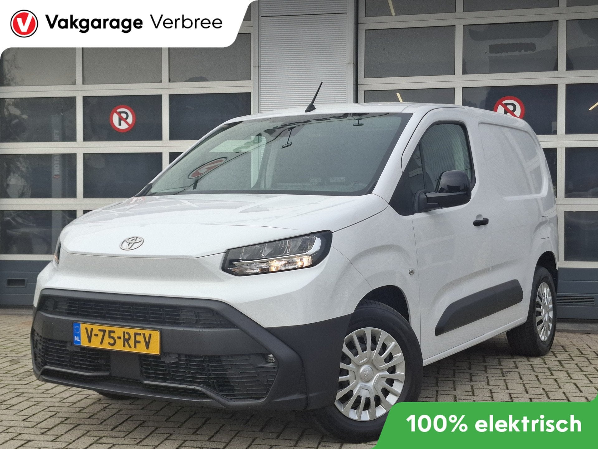 Toyota PROACE CITY Electric Comfort 50 kWh | Apple Carplay/A, 12 maanden, Gebruikt, Wit, Parkeersensor
