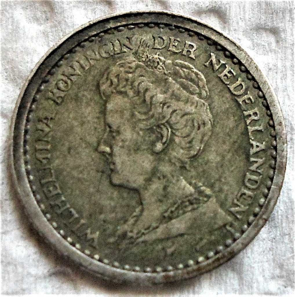 Nederland 10 cent 1911., Postzegels en Munten, Verzenden, Zilver, 10 cent, Koningin Wilhelmina