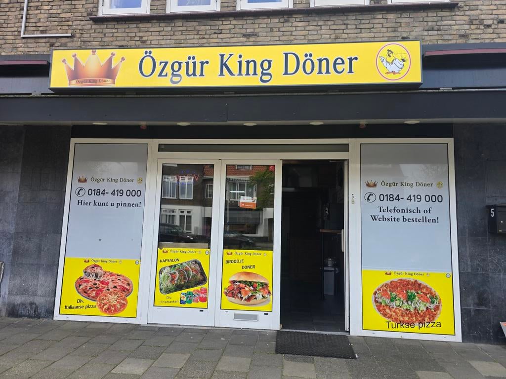 Horeca overname Döner/Pizza zaak te koop ZSM.