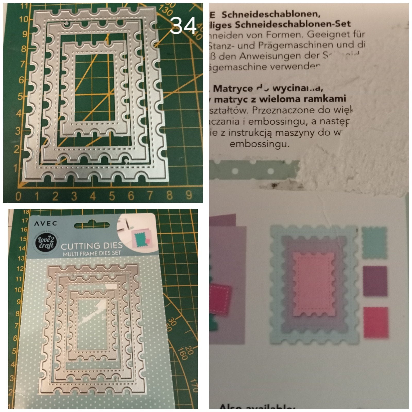 Love 2 craft multiframe snijmallen., Hobby en Vrije tijd, Kaarten | Zelf maken, Ophalen of Verzenden, Zo goed als nieuw, Overige thema's