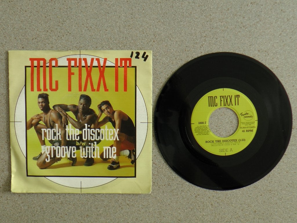 MC Fixx It -Rock the discotexx VINYL SINGLE, Gebruikt, 7 inch, Pop, Fotohoes
