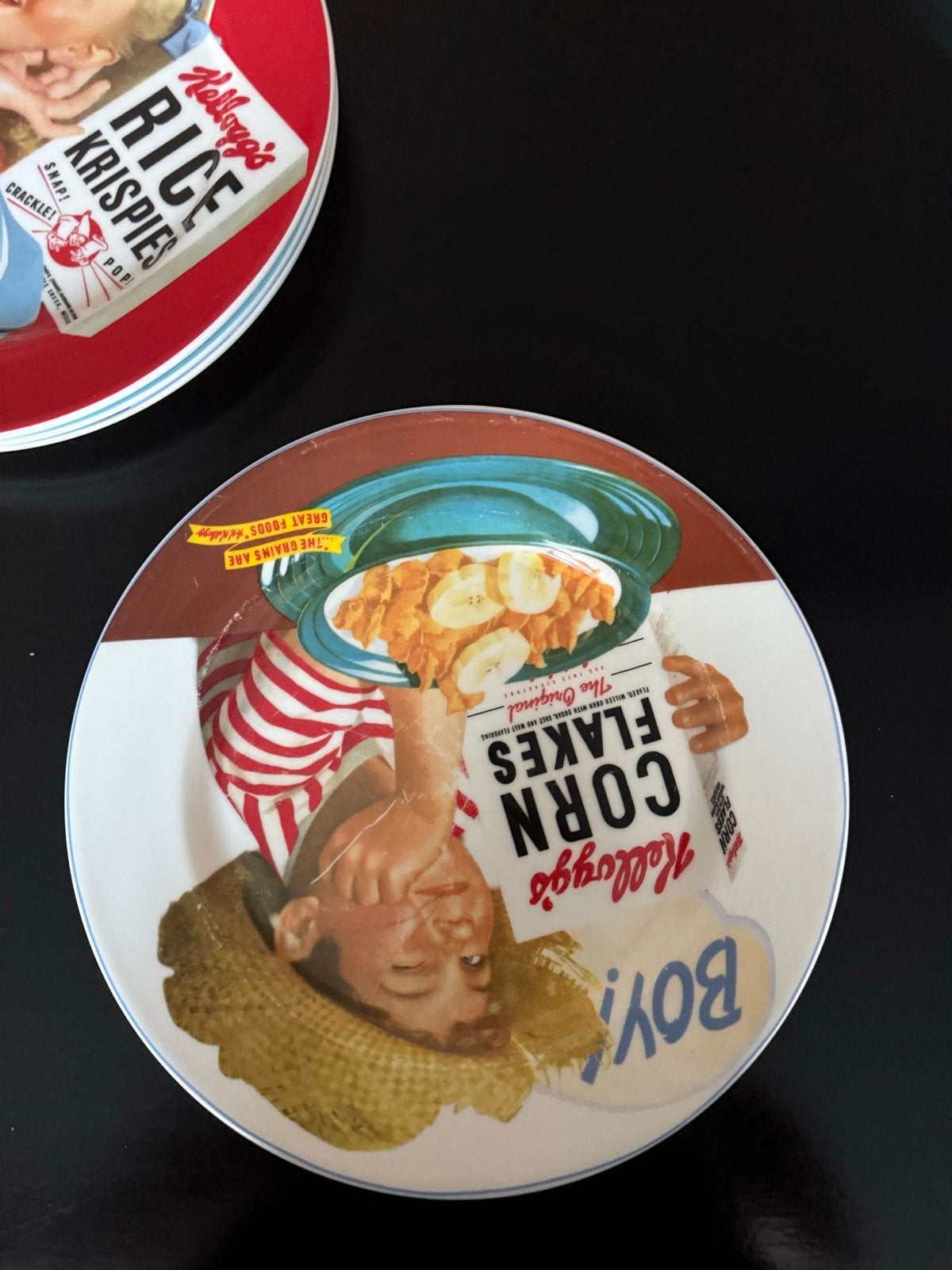 Complete Kellogg's Servies: Borden en Bakjes, Gebruikt, Overige merken, Keramiek, Vintage
