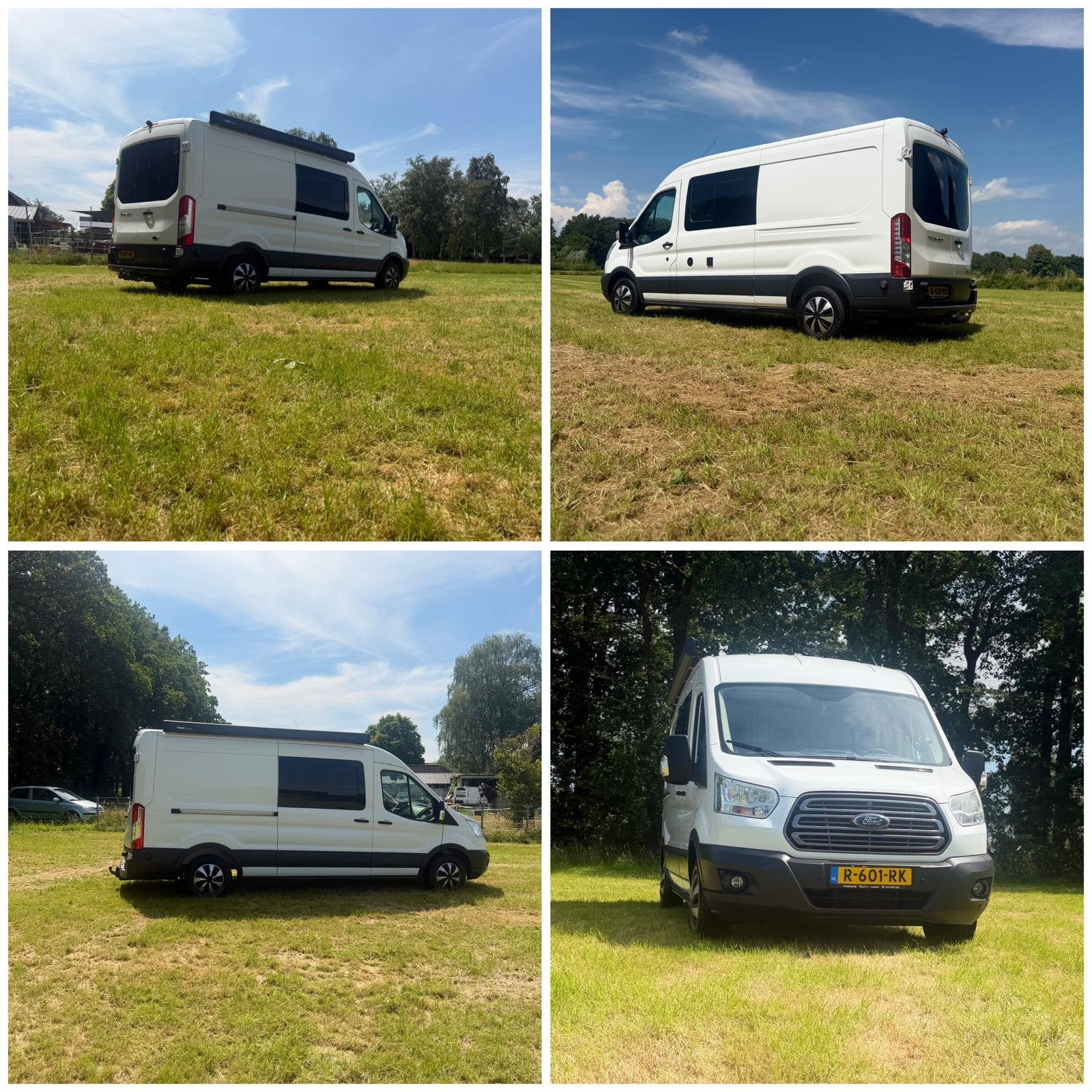 Ford transit camper 2.2, Caravans en Kamperen, Campers, Afzuigkap, Ford, Tot en met 3, Ford