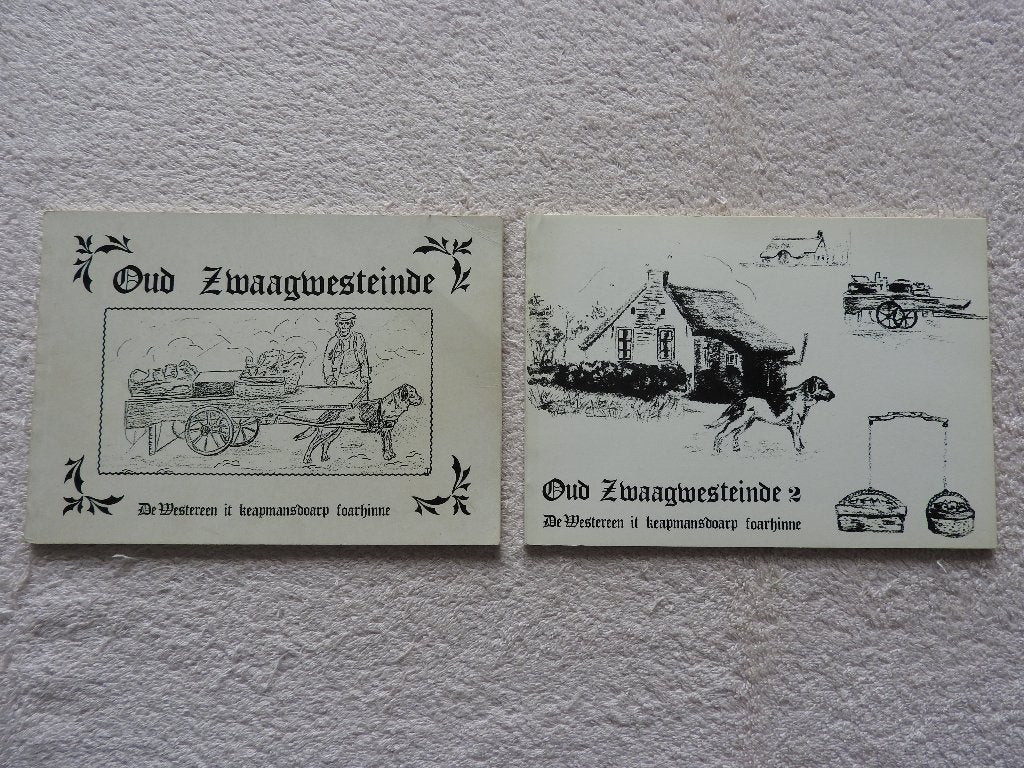 Oud Zwaagwesteinde - De Westereen it keapmansdoarp Dl 1 + 2, Ophalen of Verzenden, Zo goed als nieuw