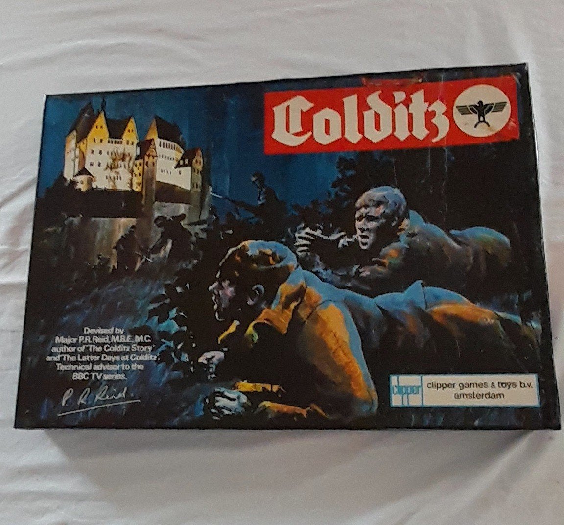 Colditz bordspel - Klassiek ontsnappingsspel, Vijf spelers of meer, Ophalen of Verzenden, Gebruikt, Clipper Games & Toys B.V.